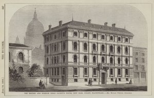 Maison de la Société Biblique Britannique et Étrangère, New Earl Street, Blackfriars, M. Edward I