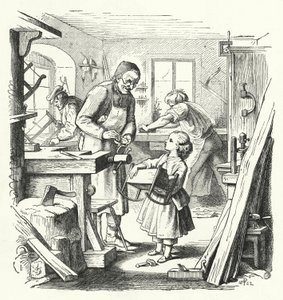 Le berceau cassé (gravure)