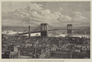 Le pont de Brooklyn sur l
