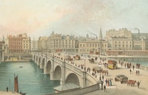 Le pont de Broomielaw - Glasgow - English School
