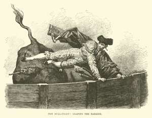 La corrida, sautant la barrière
