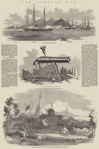 La guerre birmane (gravure) - English School