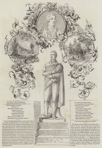 Le festival de Burns (gravure) - English School