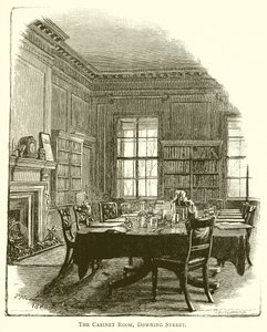 La salle du Cabinet, Downing Street - English School