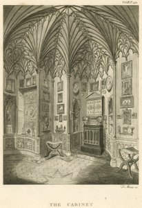 Le Cabinet à Strawberry Hill, Twickenham, Londres - English School