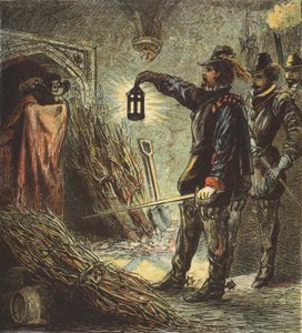 La Capture de Guy Fawkes, pub. 1890 - English School