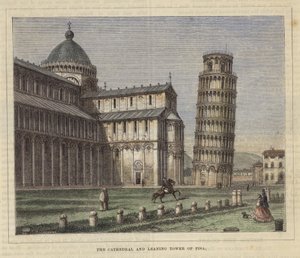 La cathédrale et la tour penchée de Pise - English School
