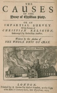 Les causes de la décadence de la piété chrétienne - English School