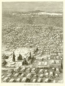 Le cimetière à La Mecque - English School