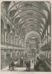La synagogue centrale juive, Great Portland Street, Londres - English School