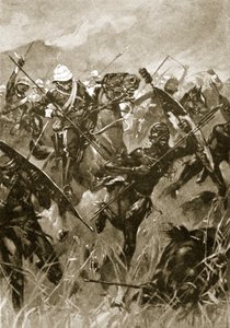La charge des 17e lanciers, 4 juillet 1879 - English School