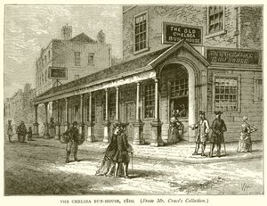 La maison des Chelsea Bun, 1810