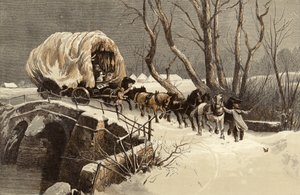 Le chariot de Noël - English School