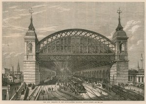 Le terminus de la City du South-Eastern Railway, Cannon Street, Londres - English School