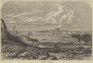 La ville de Tours (gravure) - English School