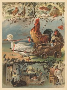 Le coq et la palette - English School