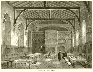 La salle du collège - English School