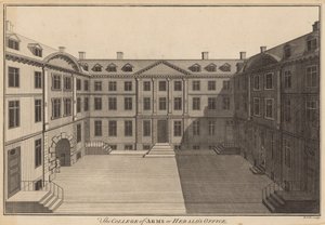 Le Collège des Armes ou Bureau des Hérauts - English School