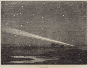 La Comète (gravure) - English School