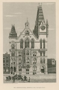Le Hall Mémorial Congrégationnel, Farringdon Street, Londres - English School