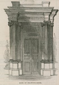 La Conservative Clubhouse : Porte du salon