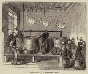 La maison de soupe de la société des amis de Cork (gravure)
