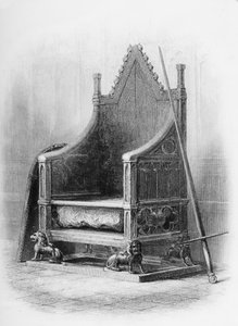 Le fauteuil de couronnement à l