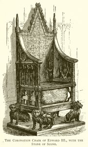 Le fauteuil de couronnement d