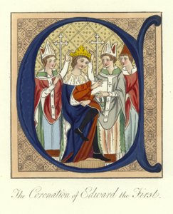 Le couronnement du roi Édouard Ier d
