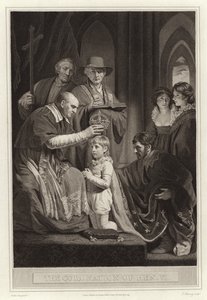 Le couronnement du roi Henri VI - English School