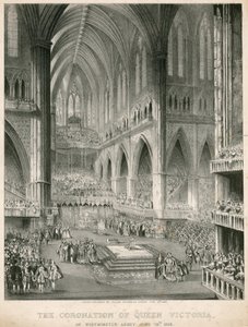 Le couronnement de la reine Victoria à l