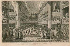 Le couronnement de la reine Victoria à l