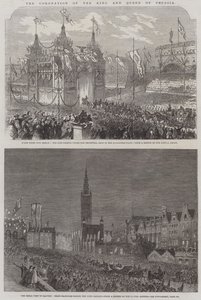 Le couronnement du roi et de la reine de Prusse - English School