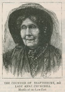 La comtesse de Shaftesbury, née Lady Anne Churchill - English School