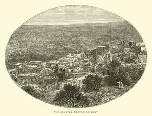 La campagne autour de Béthanie