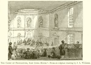 Le tribunal des propriétaires, East India House - English School