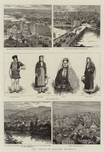 La crise en Roumélie orientale (gravure) - English School