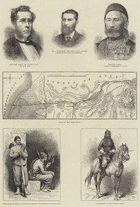 La crise en Égypte (gravure) - English School