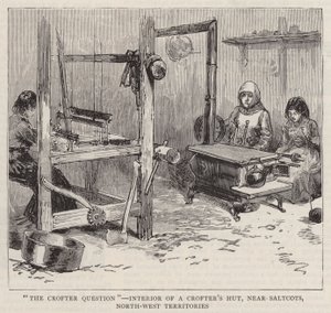 "La question des crofters", intérieur d