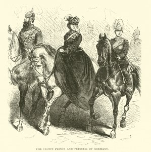 Le prince héritier et la princesse d