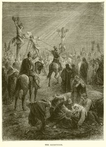 La crucifixion - English School