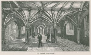 La crypte, Guildhall, Londres