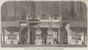 La crypte de la cathédrale Saint-Paul, amélioration proposée par le professeur Donaldson - English School