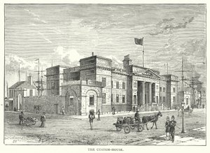 La Douane (gravure) - English School