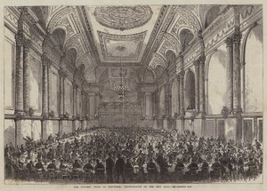 Le festin des couteliers à Sheffield, inauguration de la nouvelle salle - English School