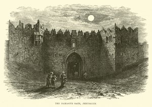 La porte de Damas, Jérusalem - English School