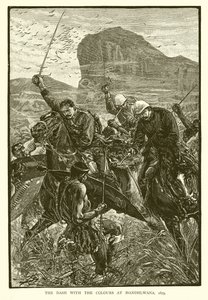 La course avec les couleurs à Isandhlwana, 1879 - English School
