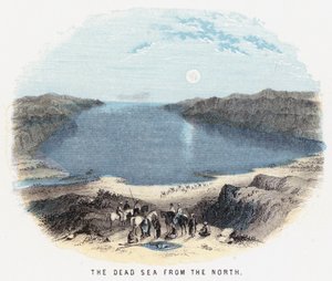 La mer Morte vue du nord