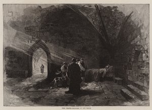 La chambre de la mort de Colomb (gravure) - English School