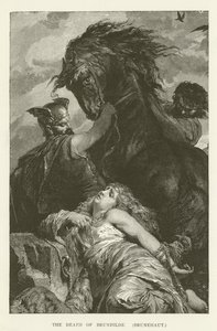 La mort de Brunehaut - English School